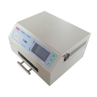 Purui mesin las T-962 T962 PCB, temperatur ekonomi gelombang infra merah pemanas aliran ulang solder oven smt reflow