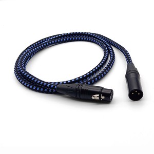 Câble DMX XLR 3 broches mâle-femelle pour microphone et éclairage de scène, longueurs de 1m, 1.5m, 3m, 5m, 10-50m – Vente en gros - Product Image 2