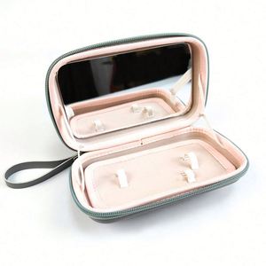 Fashion High Quality EVA <b>Makeup</b> Storage <b>Case</b> Outdoor Travel Portable Mirror Cosmetics Organizer Bag - Product Image 2