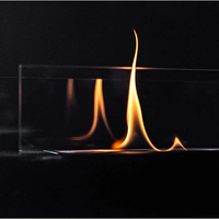 Cheminée à bioéthanol en acier inoxydable 304 pour l'intérieur et l'extérieur, cheminée à bioéthanol de table pour la décoration