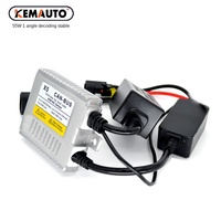 Nuevo balasto X5 Canbus 12V/24V lámpara de xenón para coche decodificación EMC 6000K lámpara de advertencia de Color accesorio de balasto decodificador de liberación de falla