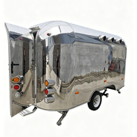 Food Truck, Remorque à café, Véhicule de vente ambulante, Camionnette alimentaire, Chariot à hot-dogs, Barbecue, Chariot à popcorn, Remorque alimentaire vintage, Entièrement équipé