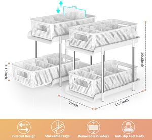 Home and <strong>Kitchen</strong> Tools Tray Countertop Cabinet Cupboard Basket Shelves Folding Organizers and <strong>Storage</strong> <strong>Unit</strong> <strong>Storage</strong> - Product Image 2