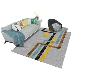 Karpet dan Karpet Desain Nordic Ruang Tamu Kamar Tidur Ruang Tamu Cetak Karpet dan Permadani Turki Sesuai Pesanan Khusus Pabrik Profesional