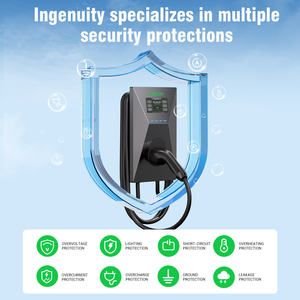 Ab 7.5Kw 11Kw 22Kw akıllı duvara monte elektrikli araç şarjı AC elektrikli araç şarj istasyonu tipi 2 şarj istasyonu duvar BYD için - Product Image 6