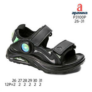 Apawwa P3100P Sandales beiges Taille 26-31 - Product Image 1