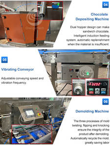 Máquina para Hacer Dulces de Chocolate y Gelatina con Relleno Central, Diseño Nuevo, al <span class=keywords><strong>Mejor</strong></span> Precio, con 32 Boquillas de Dosificación - Product Image 6