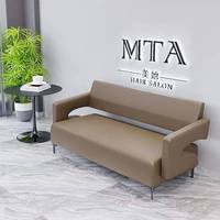 Nouveau Fauteuil de Bureau Commercial K 2026 en Cuir Plein Rembourré de Haute Qualité, Chaise de Réception, Banc d'Attente