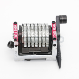 GTO เครื่องนับเลข7หลักสำหรับการพิมพ์ชิ้นส่วนอะไหล่, เครื่องนับจำนวน1ชิ้น - Product Image 3