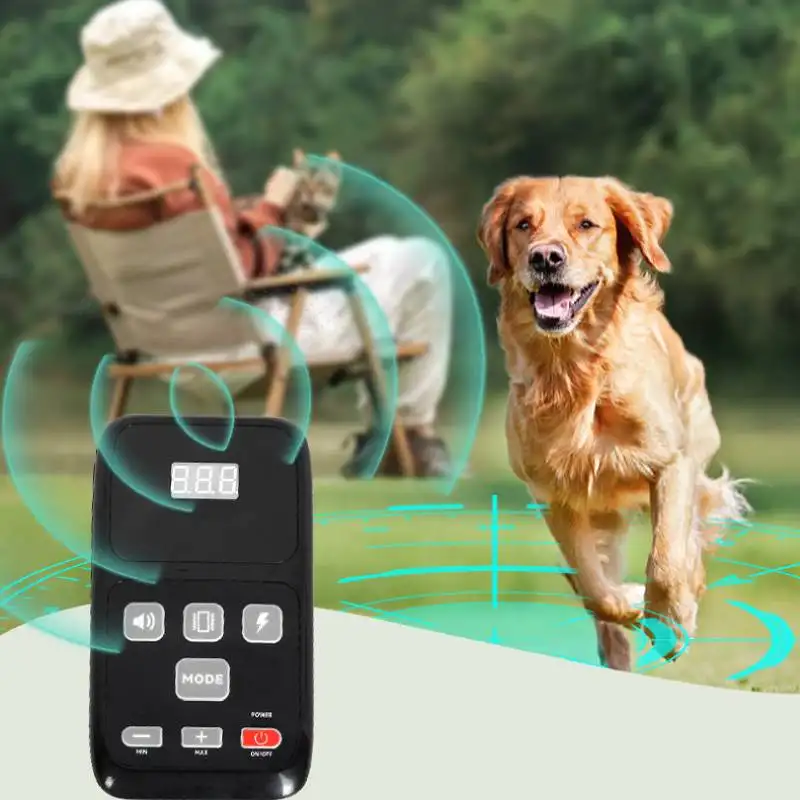 2023 Pet Wireless Electric Hunde zauns ystem Wasserdicht 2 In 1 Pet Training Collar Hund Elektrozaun Hunde zubehör