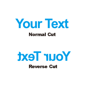 Custom Stick Inside View Outside Stickers Face Front Reverse Cut Vinyl <strong>Transfer</strong> Mirror Cut Lettering <strong>Window</strong> Decals for Shop - Product Image 2