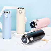 Precio de fábrica al por mayor 400Ml termo botella de agua termo aislado de acero inoxidable té café termo al vacío termos con filtro
