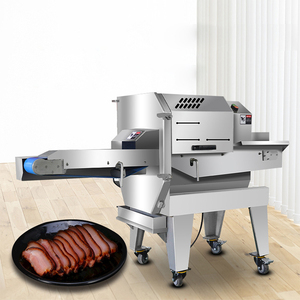 Trancheuse à viande commerciale silencieuse pour <span class=keywords><strong>buffet</strong></span>, coupe-viande de poulet cuit, équipement de découpe de bœuf et de poitrine de bœuf, outil de transformation pour charcuterie - Product Image 2