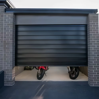 Lame de porte à enroulement isolée en acier moussé moderne de 120 mm pour garage, entrepôt industriel et sécurité