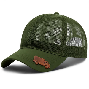Gorras de malla personalizadas al por mayor, gorras de camionero vintage bordadas de algodón para hombre, gorra de camionero de malla - Product Image 5