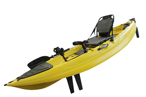 <span class=keywords><strong>Kayak</strong></span> de pêche électrique Vicking 9,3 pieds (4 m) pour 1 personne, avec pédales à ailettes, en plastique HDPE durable et léger, type Sit-On-Top - Product Image 2