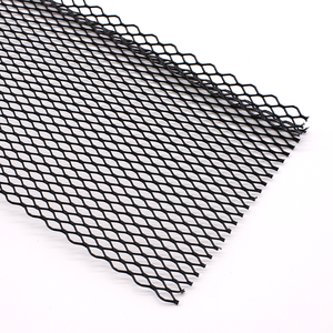 Malla de acero expandido perforada y soldada con recubrimiento de polvo negro para protección de canalones, bloqueo de desechos en todo tipo de clima para drenaje de techos - Product Image 4