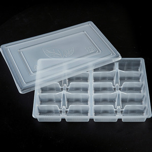 Caja de plástico desechable para comida congelada, tipo lonchera, con 20 compartimentos, caja para llevar, caja para guardar desayunos - Product Image 2