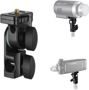 Soporte <span class=keywords><strong>Godox</strong></span> AD-E2 con tornillo de 1/4" en la parte superior para sujetar el flash Speedlite <span class=keywords><strong>Godox</strong></span> <span class=keywords><strong>AD200</strong></span> AD200PRO AD300PRO - Product Image 3