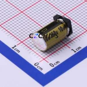 Condensador Electrolítico de Aluminio SMD VKMC1202C100MV, D6.3xL12mm 10uF 20% 160V 132mA-100kHz - Product Image 1
