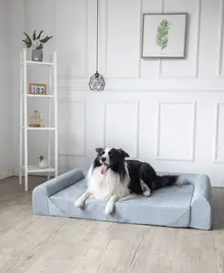 Memory Foam cane letto impermeabile ortopedico per cani di lusso Pet accessori