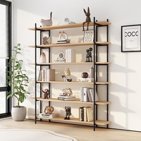 Étagère murale intégrée, support de rangement, séparateur de bureau sur pied pour service à thé, étagère de balcon, armoire de rangement