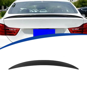 สปอยเลอร์หลัง BMW สีดำ ABS ทรง Ducktail สำหรับรถยนต์ซีรีส์ 4 F36 ปี 2013-2019 แบบ 4 ประตู ติดตั้งด้วยกาว - Product Image 1