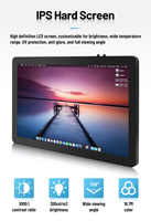 Grande tablette Android à écran tactile de 32 pouces, ordinateur embarqué Win10 Core I3 I5 I7, écran LCD, panneau mural, moniteur PC