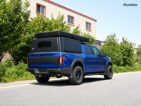 Capot de camping-car surélevé Huntoo pour les voyages en overlanding, coque de camping-car coulissante pour les aventures de camping en week-end et les voyages.
