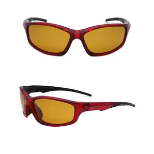 2023 neue beliebte Männer benutzer definierte Logo Sport Sonnenbrille mit polarisierten Nachtsicht linse