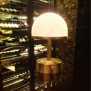 <b>Table</b> <b>Lamp</b> Marble Shade Electroplated Metal <b>Base</b> LED Light Source E27 Bulb Home Decor Lighting 240x150mm Switch Control - Product Image 1