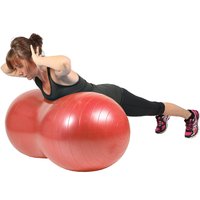 Ballon de yoga et de Pilates en PVC souple écologique en forme d'arachide avec logo personnalisé pour l'exercice et le fitness