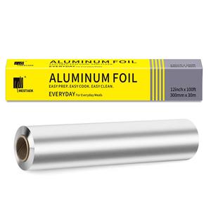 Aluminum Foil Roll 12 Micron Food Grade For Kitchen Baking Oven Air Fryer Use - Product Image 3
