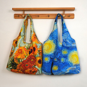 Van Gogh Art Art Design di fama mondiale per studenti di sesso femminile con cerniera di grande capacità - Product Image 3