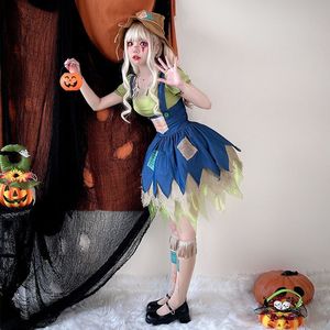 Spaventapasseri cosplay stile carino gonna abito da cameriera scena festa Anime abito da cameriera per ragazza - Product Image 4