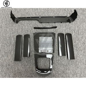 2025 Glossy Dry Carbon Fiber For Mercedes-Benz G-class W465 Twill Weave Full Set Car Interior Decoration Sticker Car Modificat - Product Image 4