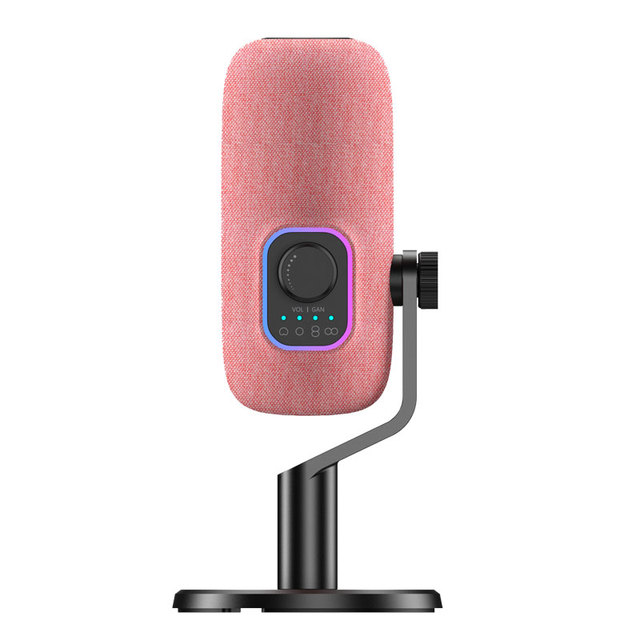 Cardioid Studio Recording Microphone OmnIdirectional Wired Condenser Microphone Podcast Live Streaming Microphone and Sound Card