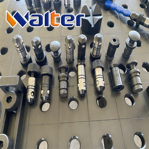 Mesa de Soldadura 3D, Plataforma de Acero, Diseño de Hierro Fundido, Opción Nitrurada D28 D16, Fácil de Operar, Bloque en V, Pernos de Fijación, Certificación CE ISO - Product Image 5