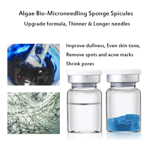 Ensemble de sérum professionnel pour salon, élimination des taches brunes, bio-microneedling, rajeunissement de la peau, éponge d'algues bleues, spicules d'algues, sérum - Product Image 3
