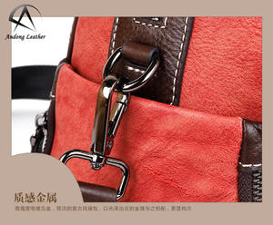 Sac à main Andong pour femmes et filles, en cuir de vache véritable, sacs à bandoulière rétro, sacs à main décontractés de grande capacité, sacs à main élégants pour femmes, sac féminin - Product Image 6