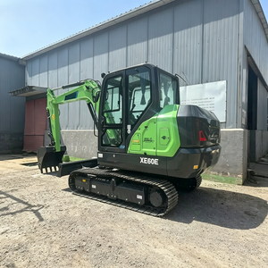 Excavatrice électrique haute performance XE60EV 6 tonnes, puissante machine sur chenilles à batterie pour la construction et l'aménagement paysager - Product Image 2