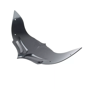 Nouveau pare-brise en ABS noir pour <span class=keywords><strong>moto</strong></span> CW, compatible avec les modèles Touring Road Glide 2015-2023, installation facile - Product Image 4