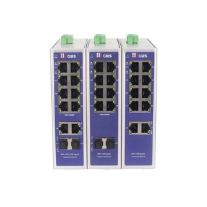 Mejor Precio de Fábrica, Switch Industrial de Riel DIN de 8/10/12 Puertos Gigabit para Cámaras CCTV de la Marca HZGWS - Product Image 2