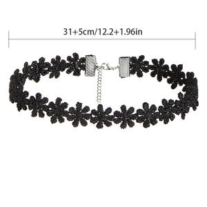 Offre Spéciale 6 pièces colliers noir velours tour de <span class=keywords><strong>cou</strong></span> ensemble classique gothique <span class=keywords><strong>tatouage</strong></span> dentelle tour de <span class=keywords><strong>cou</strong></span> pour les femmes - Product Image 2