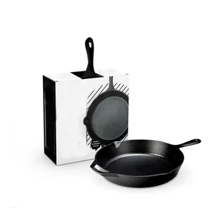 Logo kustom dan desain bergelombang set peralatan masak yang dapat ditumpuk kotak kemasan peralatan masak kotak kemasan kotak kertas untuk peralatan masak