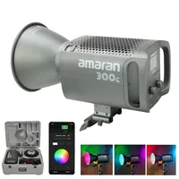 Amaran 300c 300W RGBWW LED Video Light 2500K-7500K Full Color COB Studio Photography Lamp Bowens Mount Film Light
