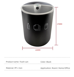 <span class=keywords><strong>Poubelle</strong></span> double pour chambre d'hôtel <span class=keywords><strong>Poubelle</strong></span> ronde en fer noir <span class=keywords><strong>Poubelle</strong></span> sur pied <span class=keywords><strong>Poubelle</strong></span> à <span class=keywords><strong>papier</strong></span> - Product Image 5