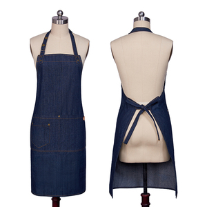 Tablier de travail en toile tissé imperméable résistant à l'huile avec poches pour cuisine, jardin, <span class=keywords><strong>atelier</strong></span>, restaurant, <span class=keywords><strong>chef</strong></span>. - Product Image 1