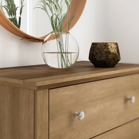 Commode haute rustique en bois à 5 tiroirs pour chambre à coucher commode de ferme 47 ''H X 31.1'' W X 16.8 ''D meubles de chambre à coucher