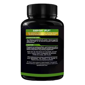 Cápsulas de Extracto de Raíz de Maca Superalimento, Suplemento para Hombre Fuerte, Aumenta la Energía, Suplemento Herbal Antioxidante para Hombres y Mujeres Embarazadas - Product Image 4